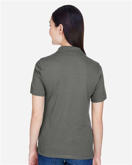 Women's Easy Blend Polo - Charcoal