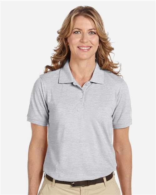Women's Easy Blend Polo - Grey Heather