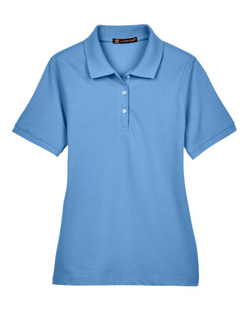 Women's Easy Blend Polo - Light College Blue