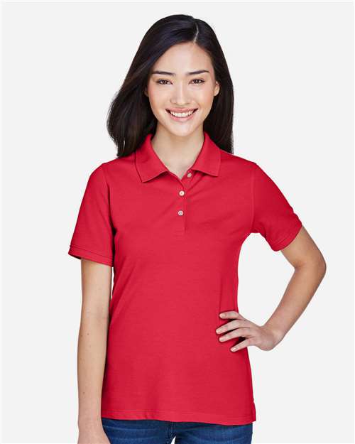 Women's Easy Blend Polo - Red