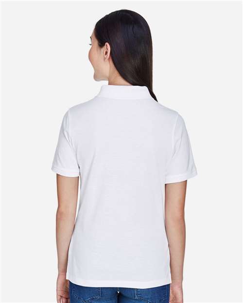 Women's Easy Blend Polo - White