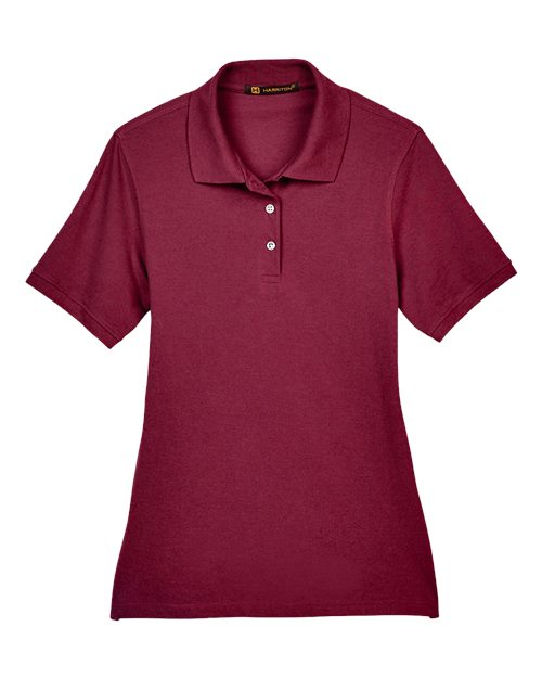 Women's Easy Blend Polo - Wine