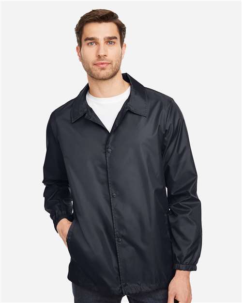 Unisex Zone Protect Coaches Jacket - Black