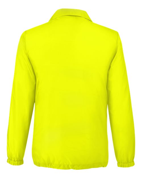 Unisex Zone Protect Coaches Jacket - Safety Yellow