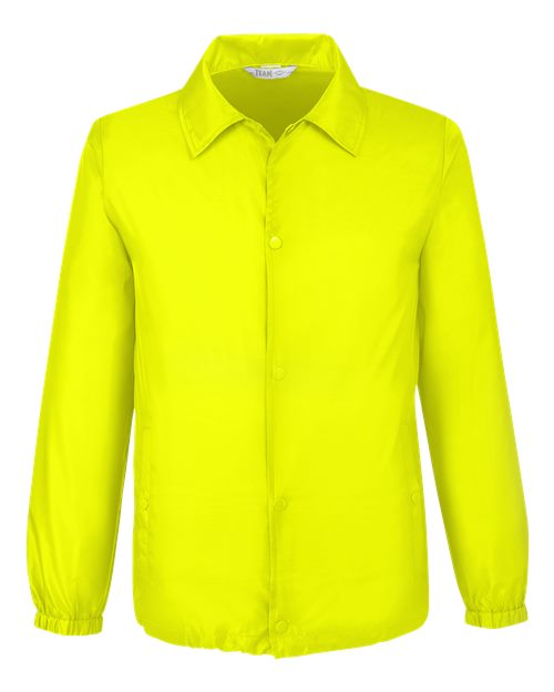 Unisex Zone Protect Coaches Jacket - Safety Yellow