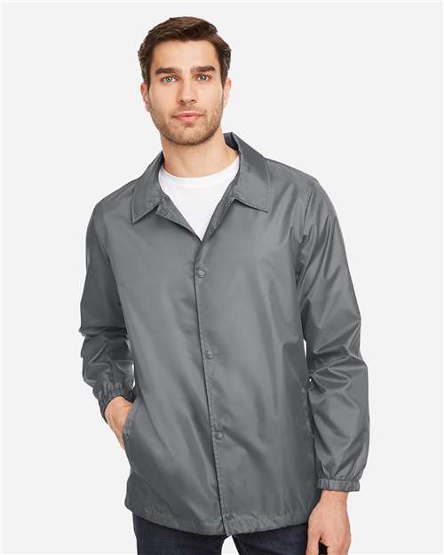 Unisex Zone Protect Coaches Jacket - Sport Graphite