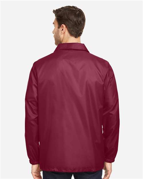 Unisex Zone Protect Coaches Jacket - Sport Maroon