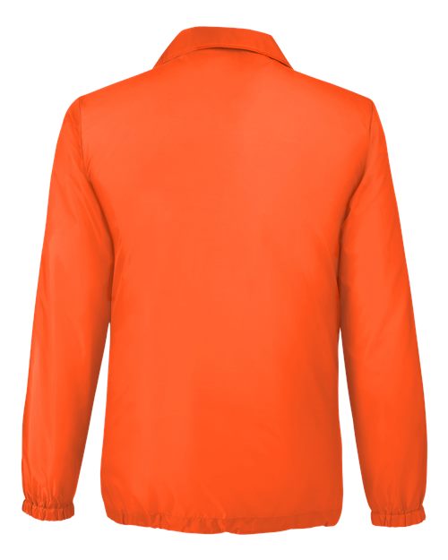 Unisex Zone Protect Coaches Jacket - Sport Orange