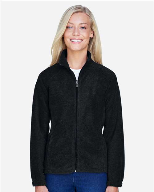 Women's Full-Zip Fleece - Black