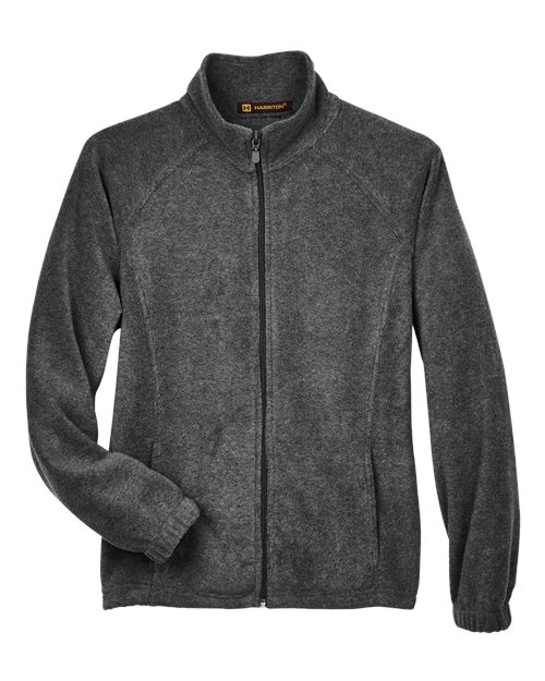 Women's Full-Zip Fleece - Charcoal