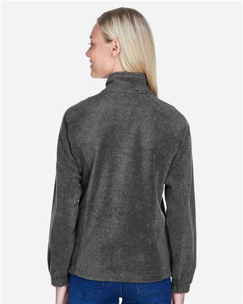 Women's Full-Zip Fleece - Charcoal