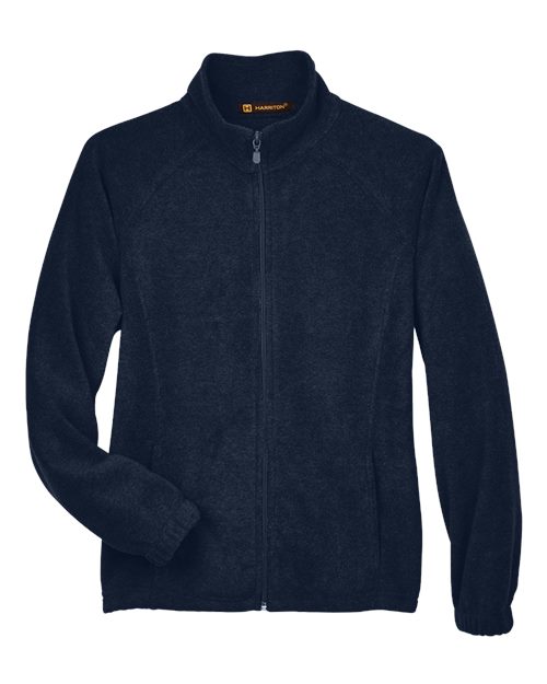 Women's Full-Zip Fleece - Navy