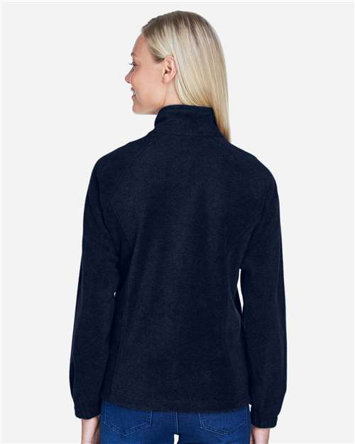 Women's Full-Zip Fleece - Navy
