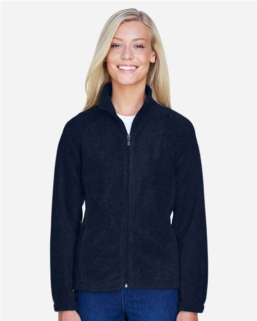 Women's Full-Zip Fleece - Navy