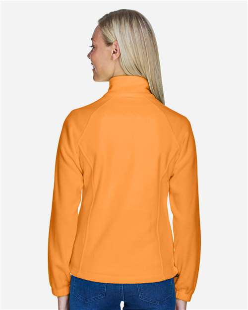 Women's Full-Zip Fleece - Safety Orange