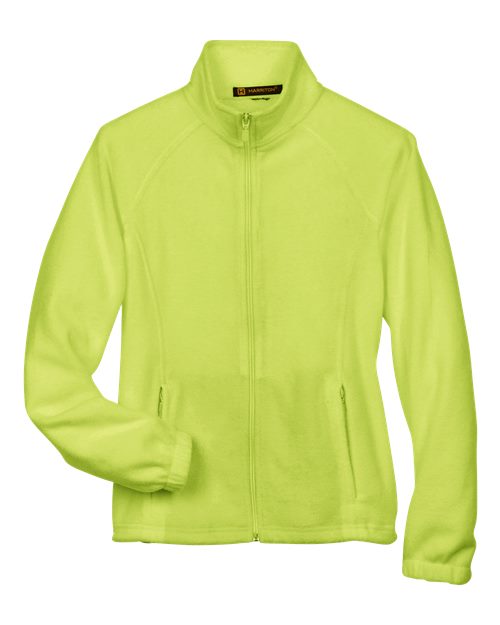 Women's Full-Zip Fleece - Safety Yellow