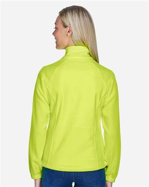 Women's Full-Zip Fleece - Safety Yellow