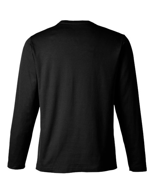 Unisex Charge Snag and Soil Protect Long Sleeve T-Shirt - Black