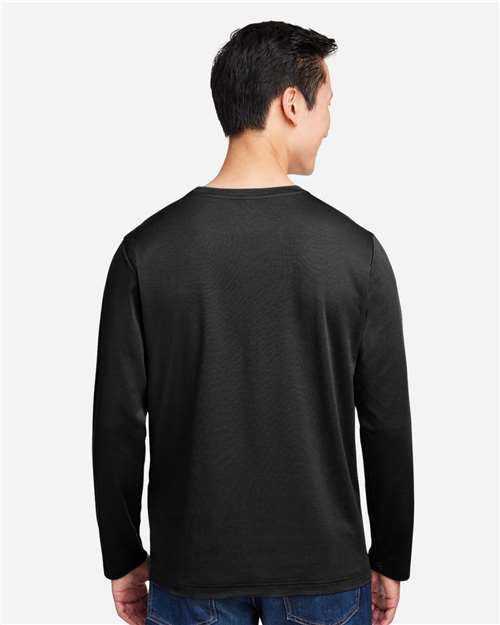 Unisex Charge Snag and Soil Protect Long Sleeve T-Shirt - Black