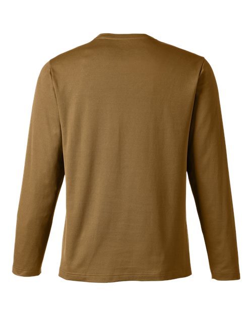 Unisex Charge Snag and Soil Protect Long Sleeve T-Shirt - Coyote Brown
