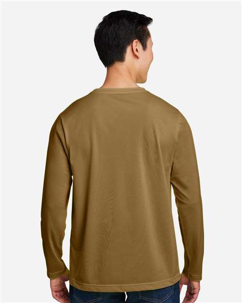 Unisex Charge Snag and Soil Protect Long Sleeve T-Shirt - Coyote Brown