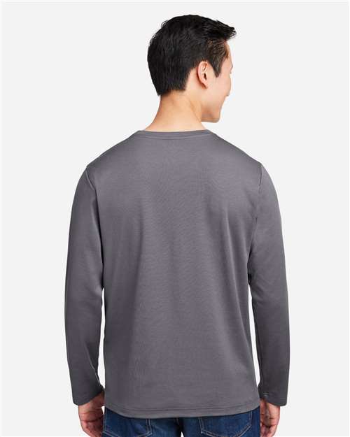 Unisex Charge Snag and Soil Protect Long Sleeve T-Shirt - Dark Charcoal
