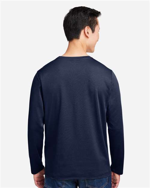 Unisex Charge Snag and Soil Protect Long Sleeve T-Shirt - Dark Navy