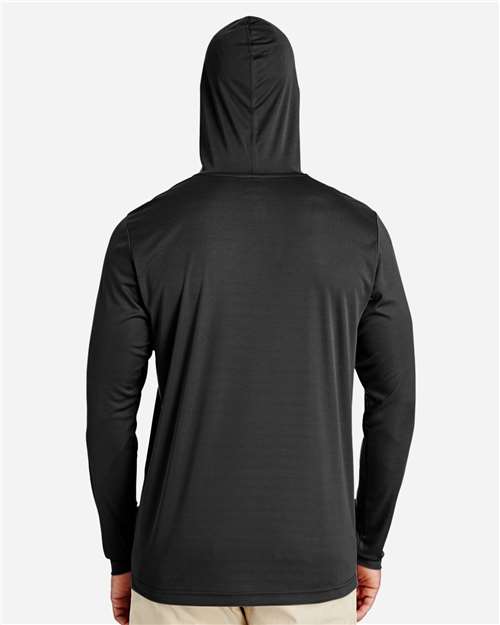 Men's Zone Performance Hooded T-Shirt - Black