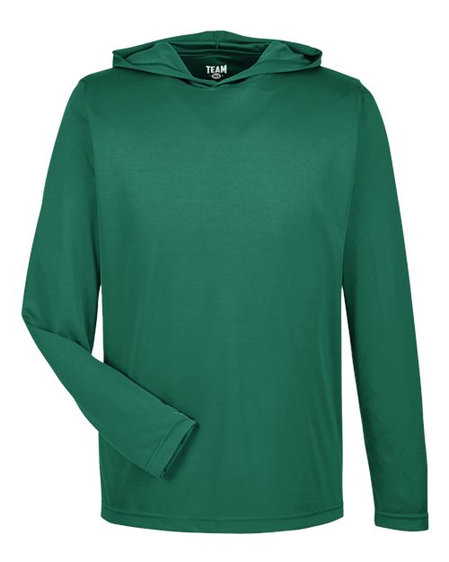 Men's Zone Performance Hooded T-Shirt - Sport Forest