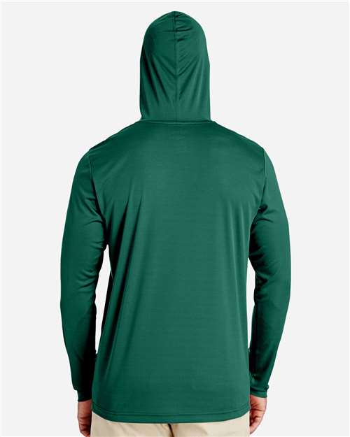 Men's Zone Performance Hooded T-Shirt - Sport Forest