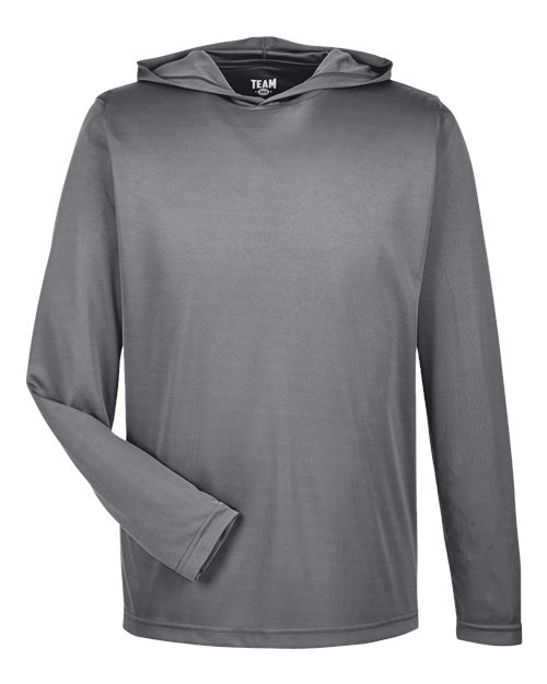 Men's Zone Performance Hooded T-Shirt - Sport Graphite