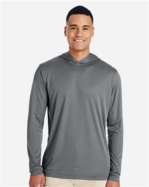 Men's Zone Performance Hooded T-Shirt - Sport Graphite