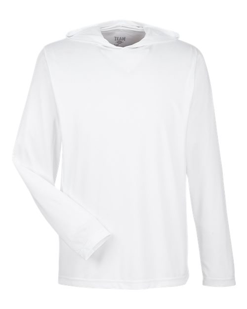 Men's Zone Performance Hooded T-Shirt - White