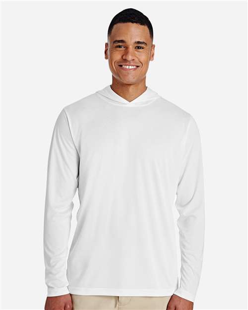 Men's Zone Performance Hooded T-Shirt - White