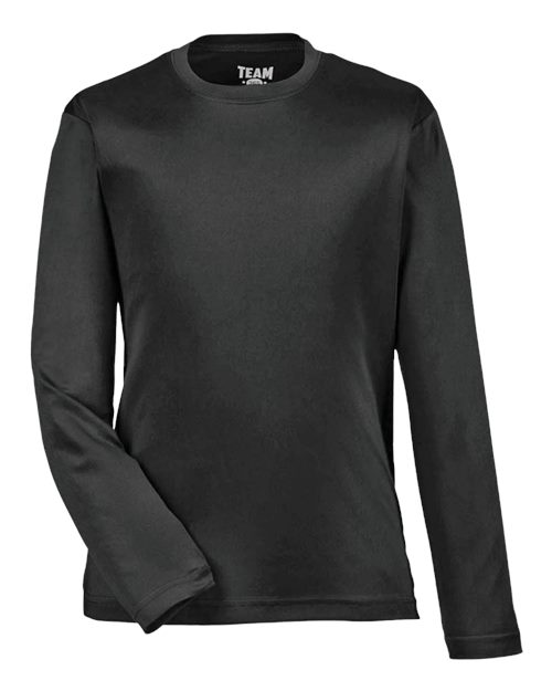 Youth Zone Performance Long Sleeve T-Shirt - Black