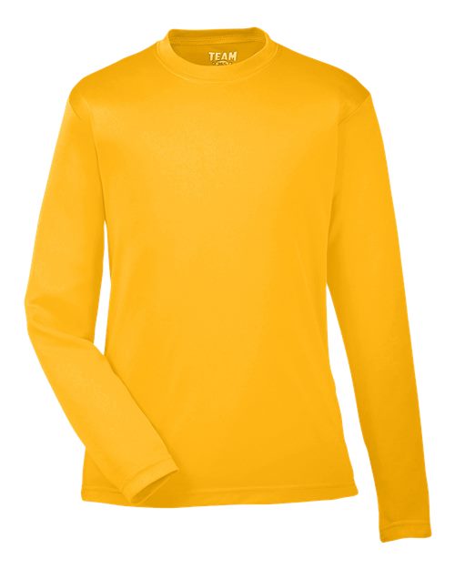 Youth Zone Performance Long Sleeve T-Shirt - Sport Athletic Gold