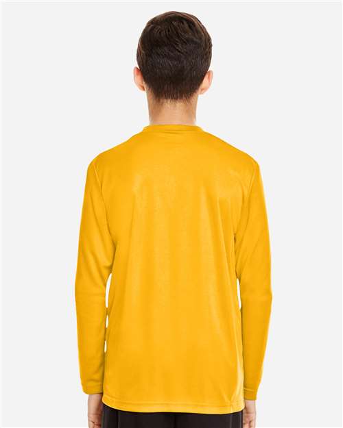Youth Zone Performance Long Sleeve T-Shirt - Sport Athletic Gold
