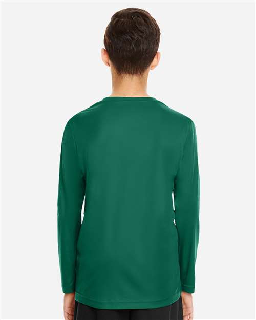 Youth Zone Performance Long Sleeve T-Shirt - Sport Forest
