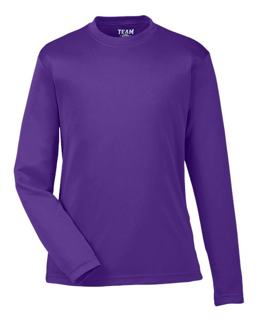 Youth Zone Performance Long Sleeve T-Shirt - Sport Purple
