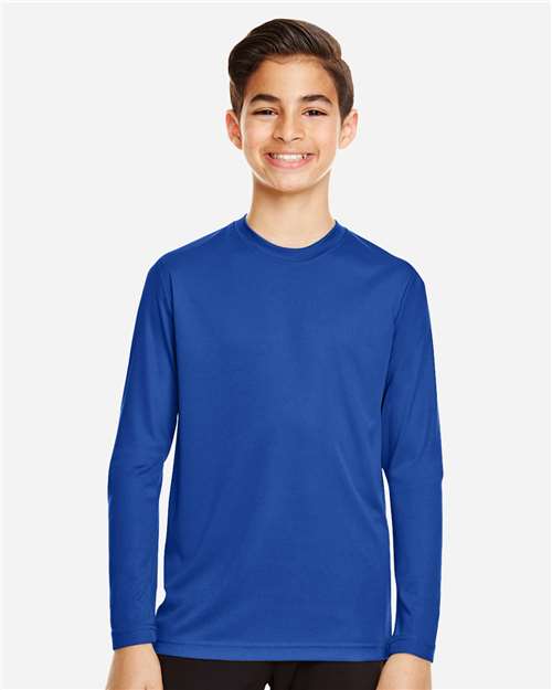 Youth Zone Performance Long Sleeve T-Shirt - Sport Royal