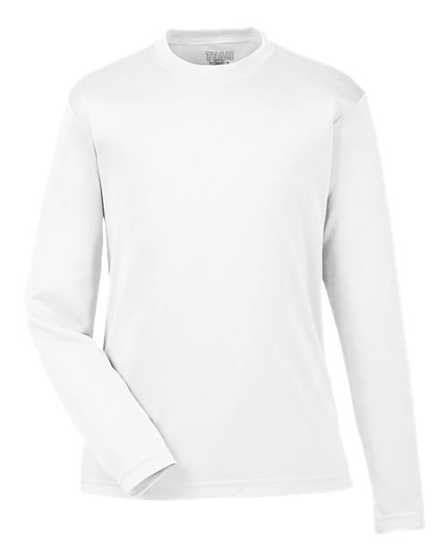 Youth Zone Performance Long Sleeve T-Shirt - White