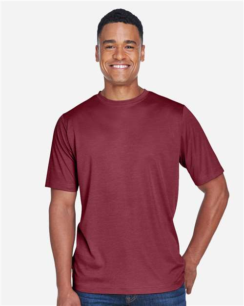 Men's Sonic Heather Performance T-Shirt - Sport Maroon Heather