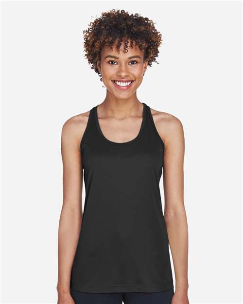 Women's Zone Performance Racerback Tank - Black