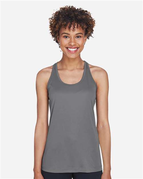 Women's Zone Performance Racerback Tank - Sport Graphite