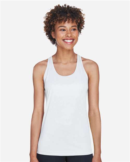Women's Zone Performance Racerback Tank - White