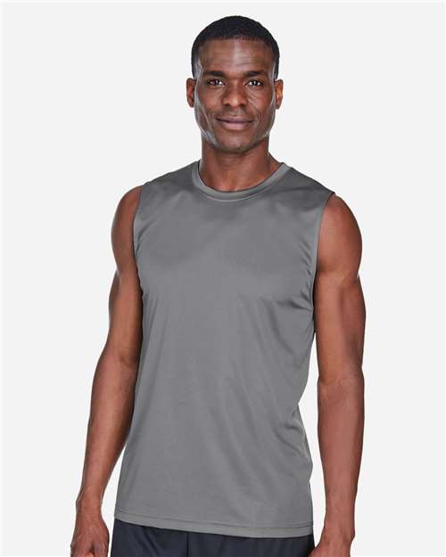 Men's Zone Performance Muscle T-Shirt - Sport Graphite