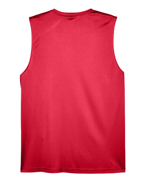 Men's Zone Performance Muscle T-Shirt - Sport Red
