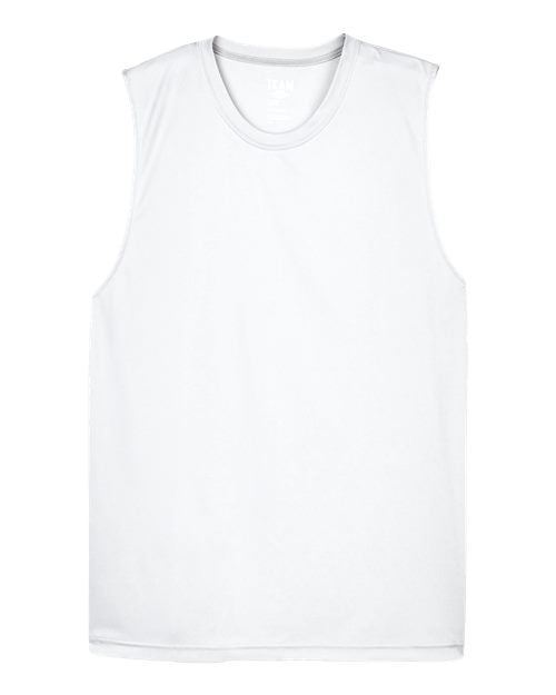 Men's Zone Performance Muscle T-Shirt - White
