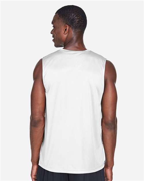 Men's Zone Performance Muscle T-Shirt - White
