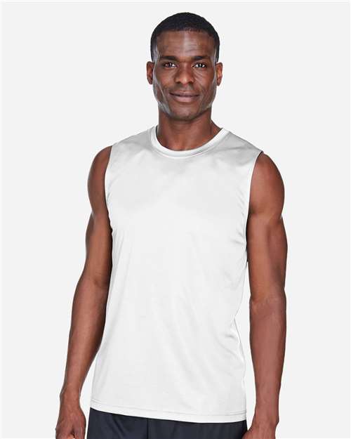 Men's Zone Performance Muscle T-Shirt - White